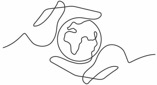 hands-globe-one-line-vector-id1136858372